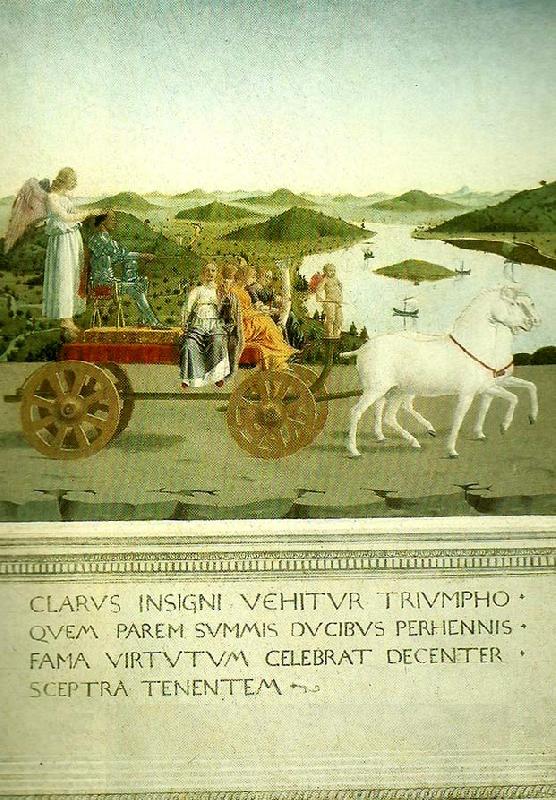 Piero della Francesca the triumph of federico da montefeltro China oil painting art